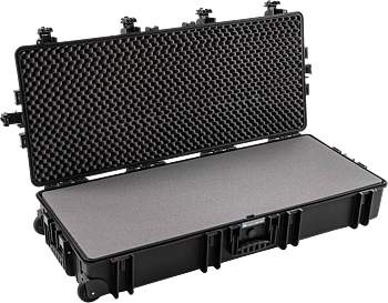 B&W Outdoor Cases BW Outdoor Cases Type 7200 for gun/rifle/guitar case / Black (foam insert)