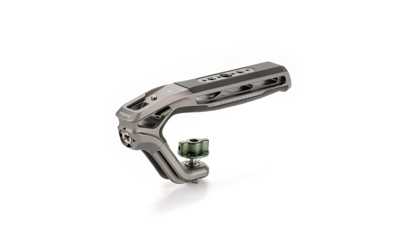 Tilta Xeno Top Handle (1/4"-20 with Locating Pins) - Titanium Gray - 5