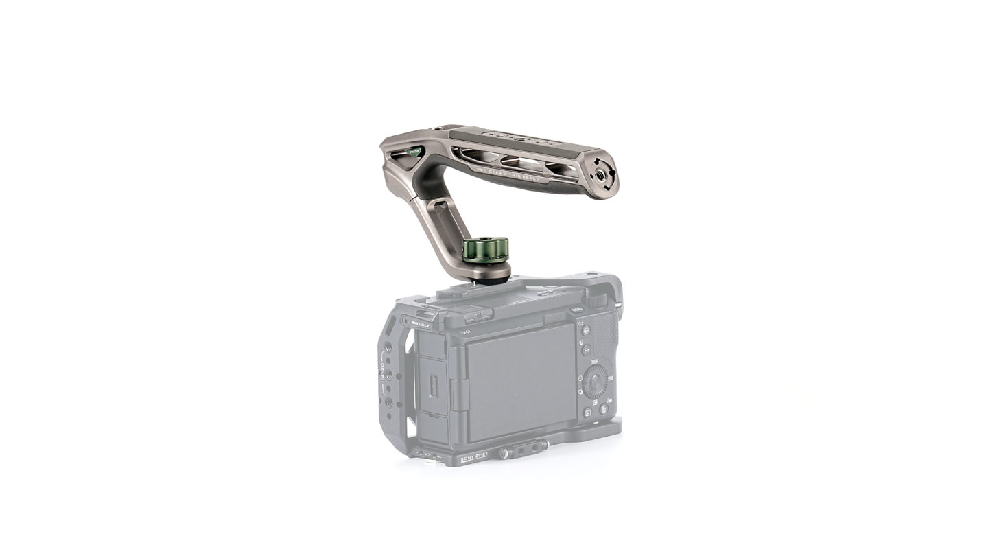 Tilta Xeno Top Handle (1/4"-20 with Locating Pins) - Titanium Gray