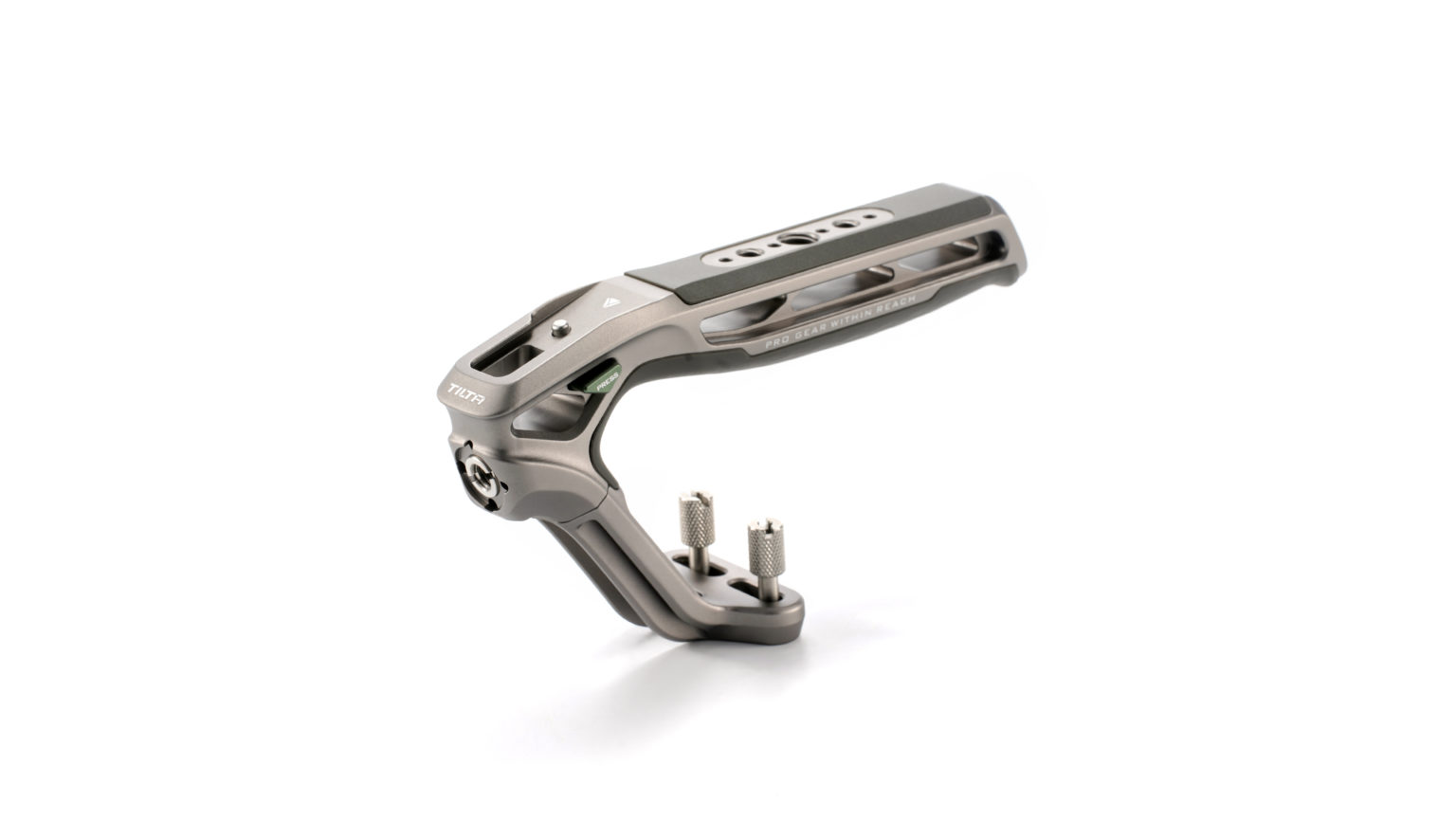 Tilta Xeno Top Handle (Dual 1/4"-20) - Titanium Gray - 5