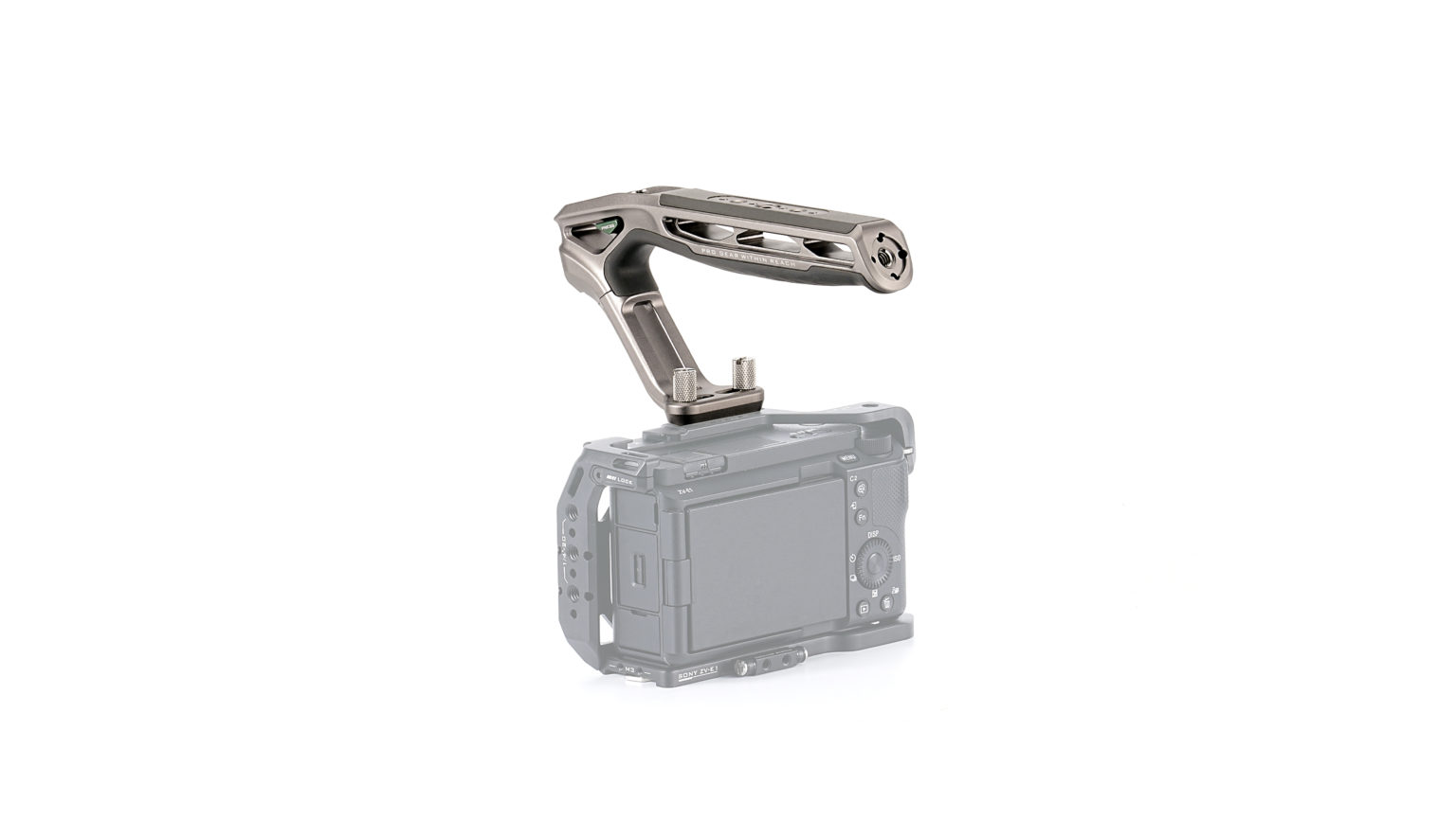 Tilta Xeno Top Handle (Dual 1/4"-20) - Titanium Gray