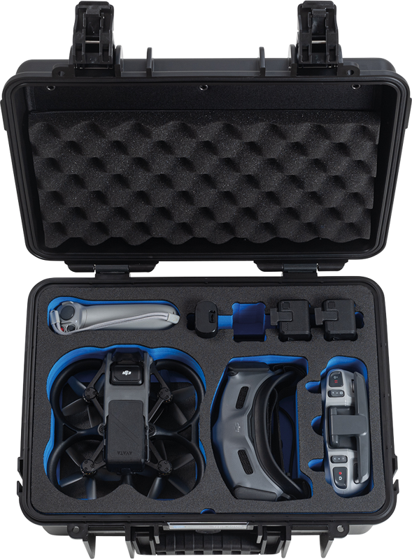 B&W Outdoor Cases BW Outdoor Cases Type 4000 for DJI Avata, Black - 4
