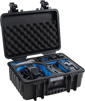 B&W Outdoor Cases BW Outdoor Cases Type 4000 for DJI Avata, Black