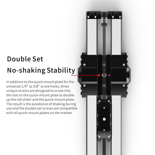 Zeapon Micro 2 Micro Rail Camera Slider with EasyLock 2 and Ball 