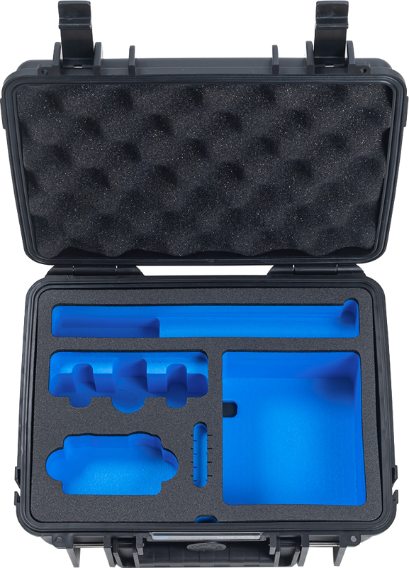 B&W Outdoor Cases BW Outdoor Case Type 1000 for DJI Osmo Action 3 / Black - 2