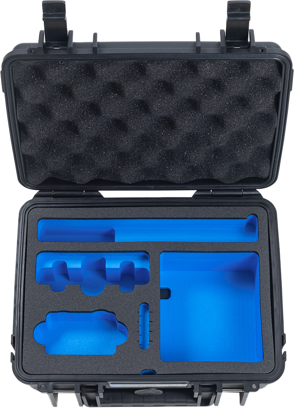 B&W Outdoor Cases BW Outdoor Case Type 2000 for DJI Osmo Action 3 / Black - 3