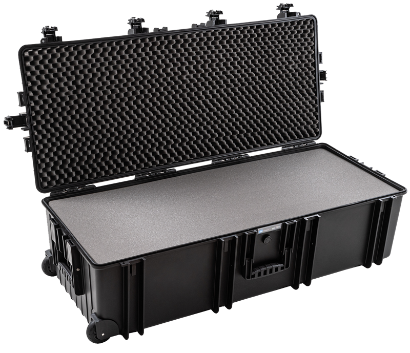 B&W Outdoor Cases BW Outdoor Case Type 7300 with foam insert, black