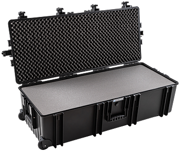B&W Outdoor Cases BW Outdoor Case Type 7300 with foam insert, black