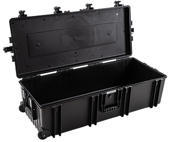 B&W Outdoor Cases BW Outdoor Case Type 7300 with foam insert, black