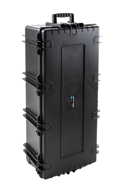 B&W Outdoor Cases BW Outdoor Case Type 7300 with foam insert, black - 3