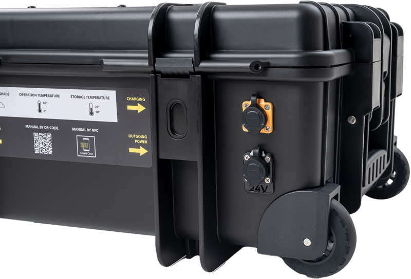 B&W Outdoor Cases BW Outdoor Cases energy.case PRO500 (500 Watt), black – för filmskapare - 6