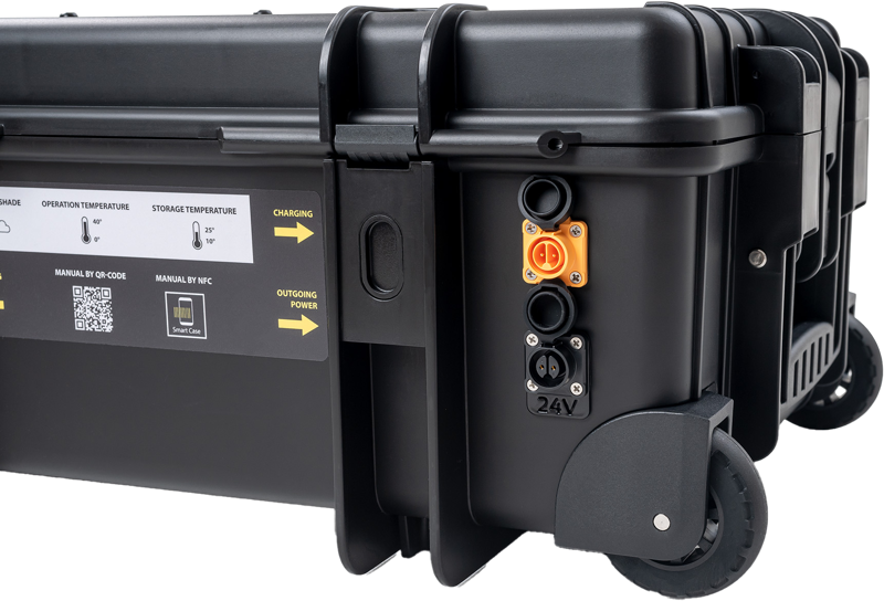 B&W Outdoor Cases BW Outdoor Cases energy.case PRO500 (500 Watt), black – för filmskapare - 7