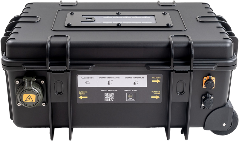 B&W Outdoor Cases BW Outdoor Cases energy.case PRO500 (500 Watt), black – för filmskapare - 3
