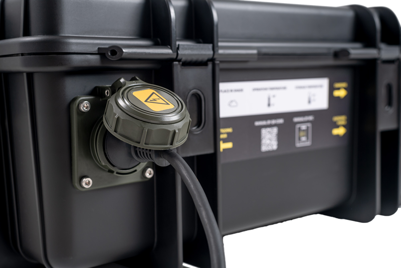 B&W Outdoor Cases BW Outdoor Cases energy.case PRO500 (500 Watt), black – för filmskapare - 5