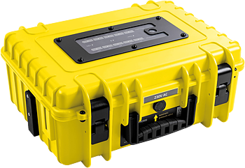 B&W Outdoor Cases BW Outdoor Cases energy.case PRO500 (300 Watt), yellow