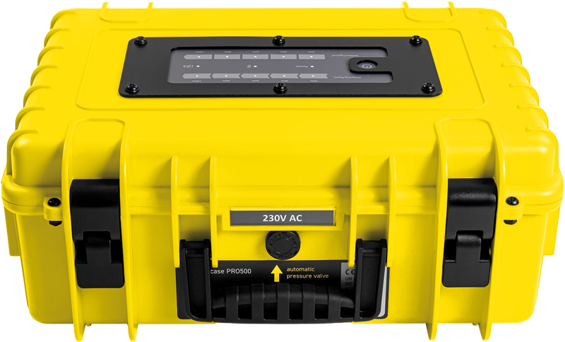 B&W Outdoor Cases BW Outdoor Cases energy.case PRO500 (300 Watt), yellow - 3