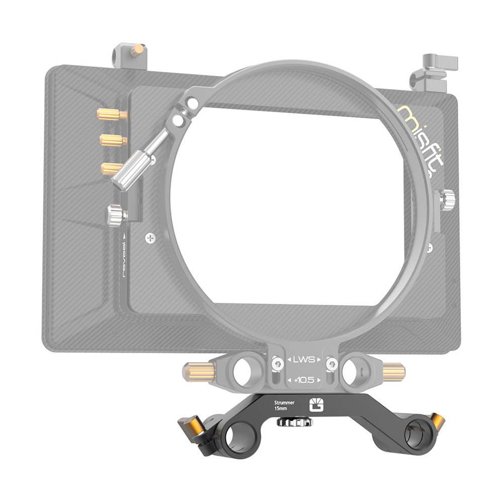 Bright Tangerine 15mm Studio Bracket - 4