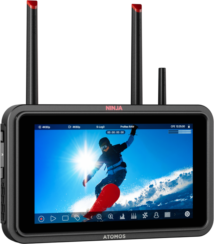Atomos Ninja TX, 5-inch, 1500nit Wi-Fi enabled, SDI/HDMI HDR monitor-recorder - 4