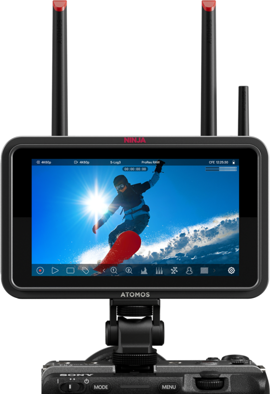 Atomos Ninja TX, 5-inch, 1500nit Wi-Fi enabled, SDI/HDMI HDR monitor-recorder - 3