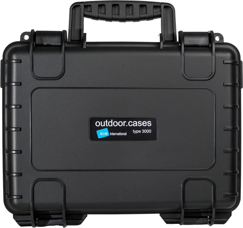 B&W Outdoor Cases BW Outdoor Cases Type 3000 with custom foam for Samyang V-AF T1.9 Sony FE