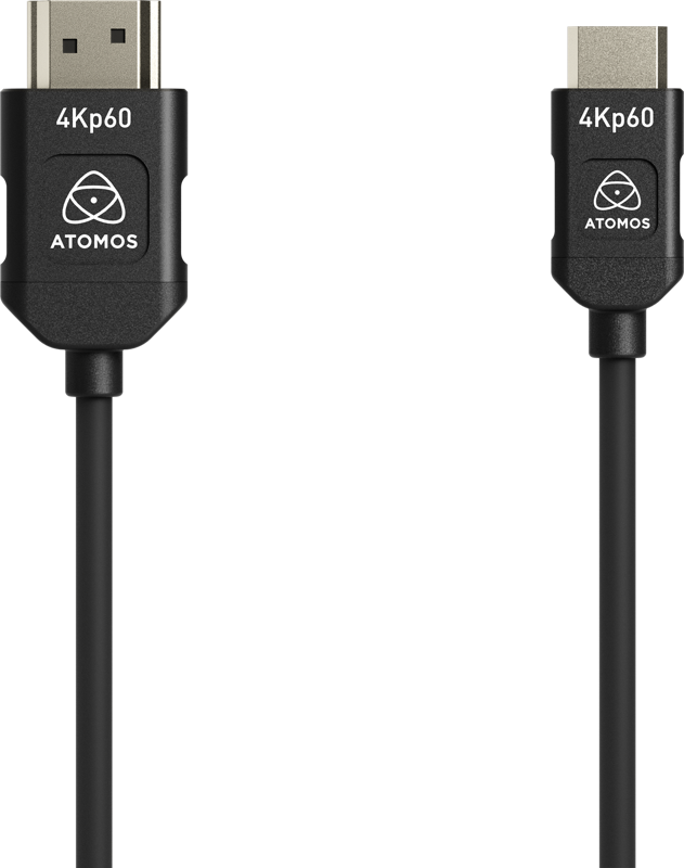 Atomos 4K60P HDMI Silicon Cable – Micro HDMI to Full-HDMI 45cm