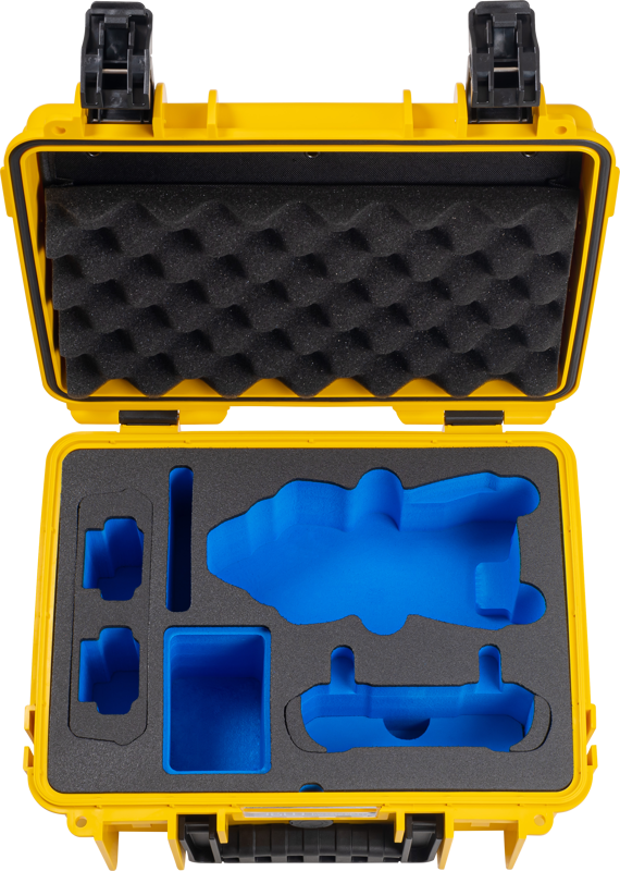 B&W Outdoor Cases BW Outdoor Cases Type 3000 for DJI Air 3 / DJI Air 3S / Yellow - 5