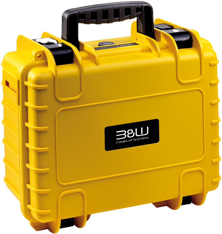 B&W Outdoor Cases BW Outdoor Cases Type 3000 for DJI Air 3 / DJI Air 3S / Yellow - 2