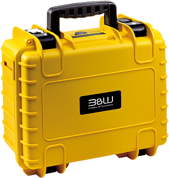 B&W Outdoor Cases BW Outdoor Cases Type 3000 for DJI Air 3 / DJI Air 3S / Yellow