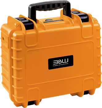 B&W Outdoor Cases BW Outdoor Cases Type 3000 for DJI Air 3 / DJI Air 3S / Orange