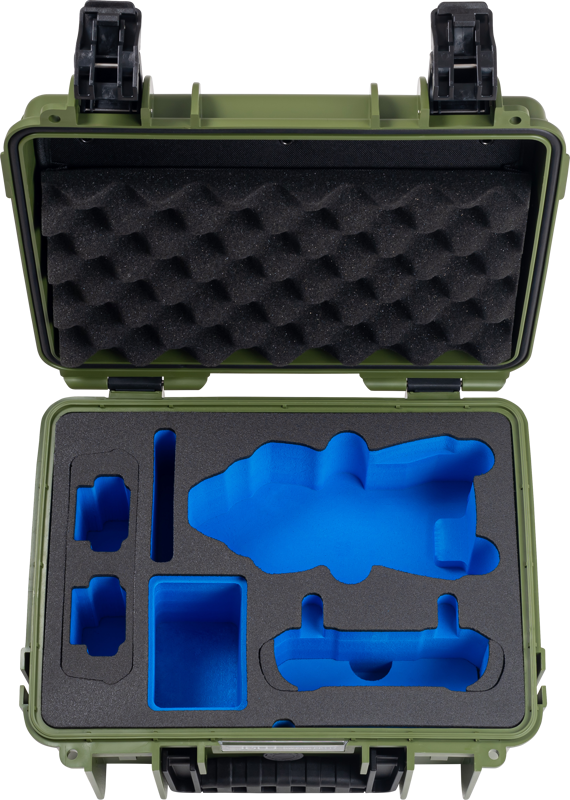 B&W Outdoor Cases BW Outdoor Cases Type 3000 for DJI Air 3 / DJI Air 3S / Bronze-green - 5