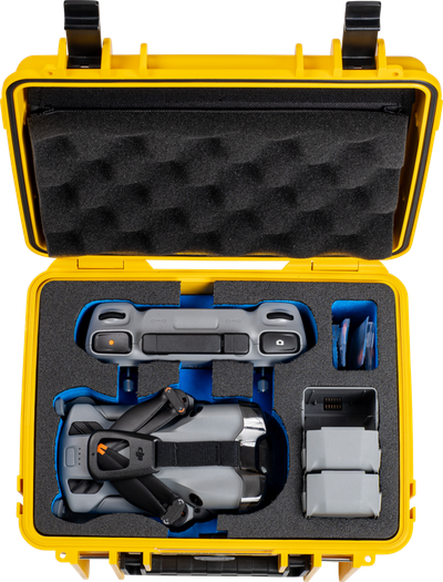 B&W Outdoor Cases BW Outdoor Cases Type 2000 for DJI Mini 5 PRO / Yellow - 3