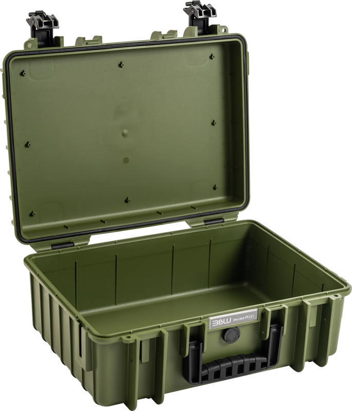 B&W Outdoor Cases BW Outdoor Cases Type 5000 / Bronze green (empty) – för filmskapare