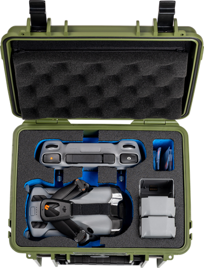 B&W Outdoor Cases BW Outdoor Cases Type 2000 for DJI Mini 5 PRO / Bronze Green - 3