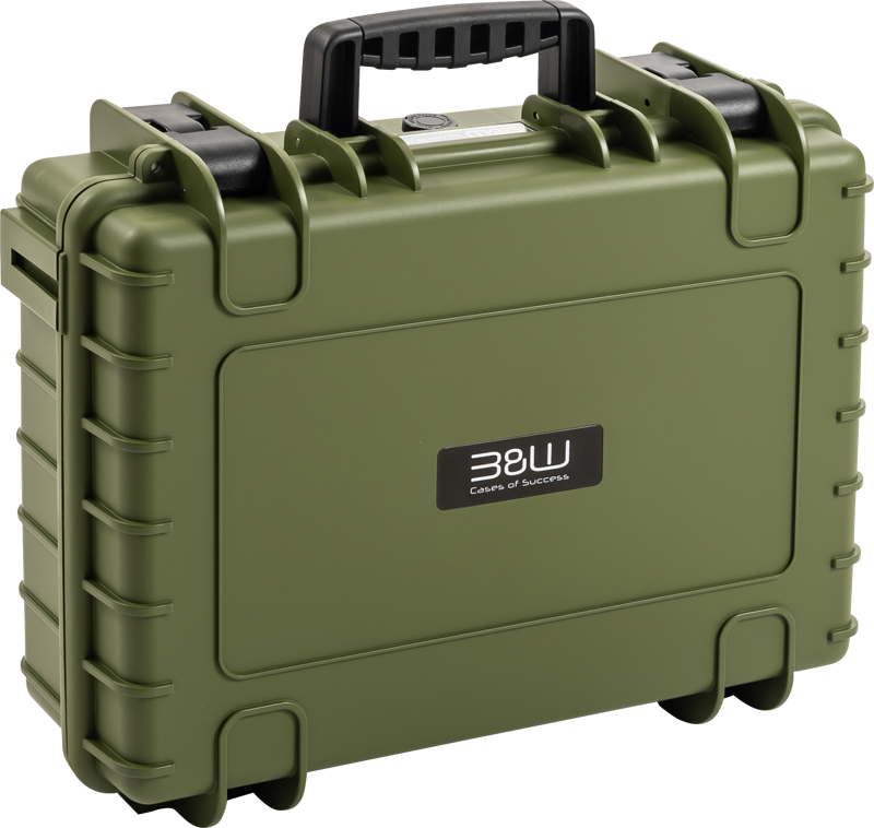 B&W Outdoor Cases BW Outdoor Cases Type 5040 / Bronze green (empty) - 2