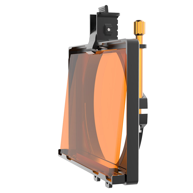 Bright Tangerine Anti Reflective Filter Tilt Bracket (Misfit Atom & Pola+) - 3