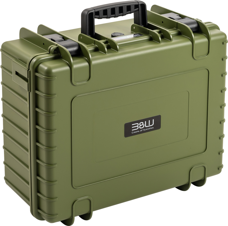 B&W Outdoor Cases BW Outdoor Cases Type 6000 / Bronze green (empty) – för filmskapare - 2