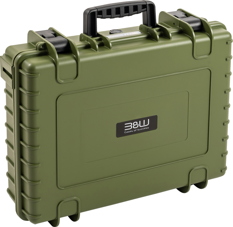 B&W Outdoor Cases BW Outdoor Cases Type 6040 / Bronze green (empty) – för filmskapare - 2