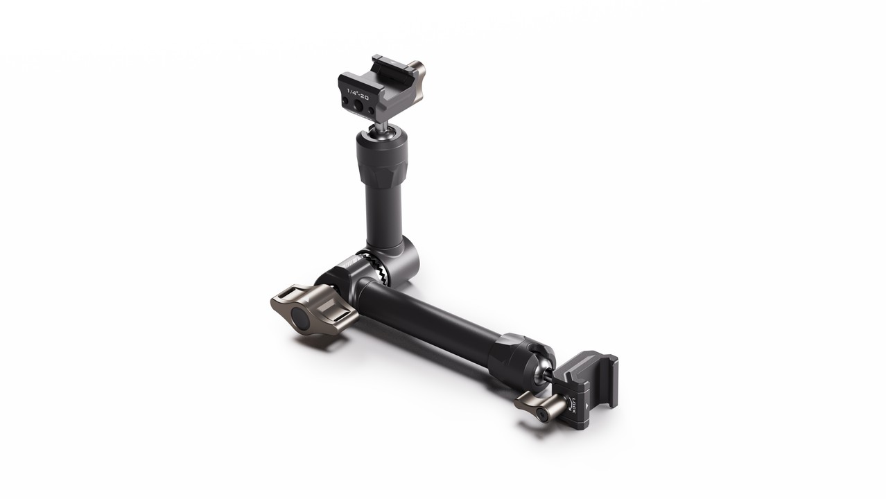 Tilta Pro Articulating Arm with Dual NATO Attachments - Black - 2