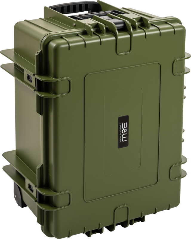 B&W Outdoor Cases BW Outdoor Cases Type 6800 / Bronze green (empty) - 3