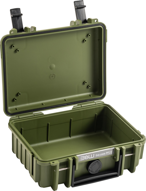 B&W Outdoor Cases BW Outdoor Cases Type 500 / Bronze green (pre-cut foam) - 2