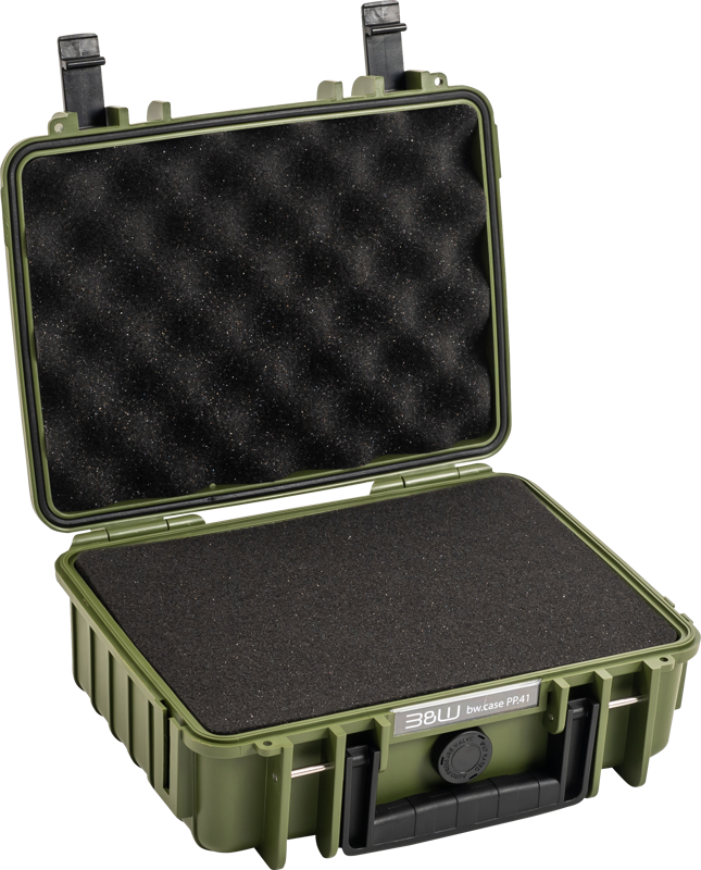 B&W Outdoor Cases BW Outdoor Cases Type 1000 / Bronze green (pre-cut foam)
