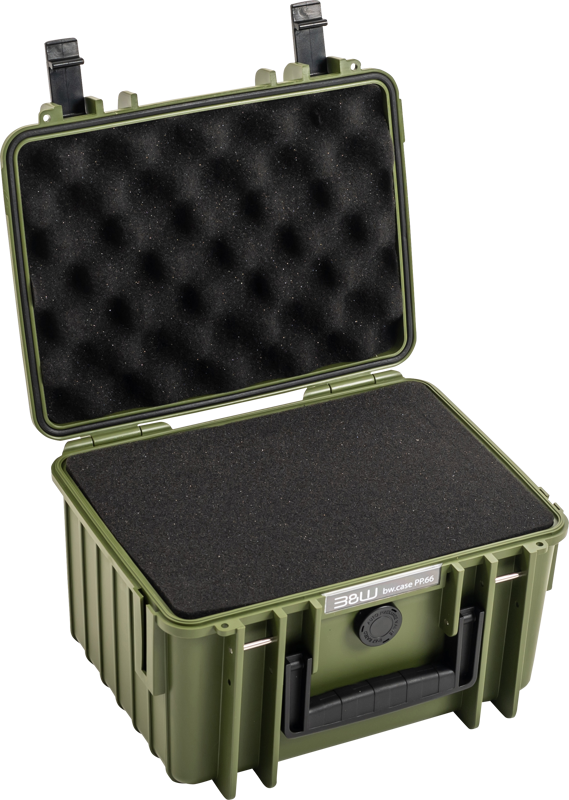 B&W Outdoor Cases BW Outdoor Cases Type 2000 / Bronze green (pre-cut foam)