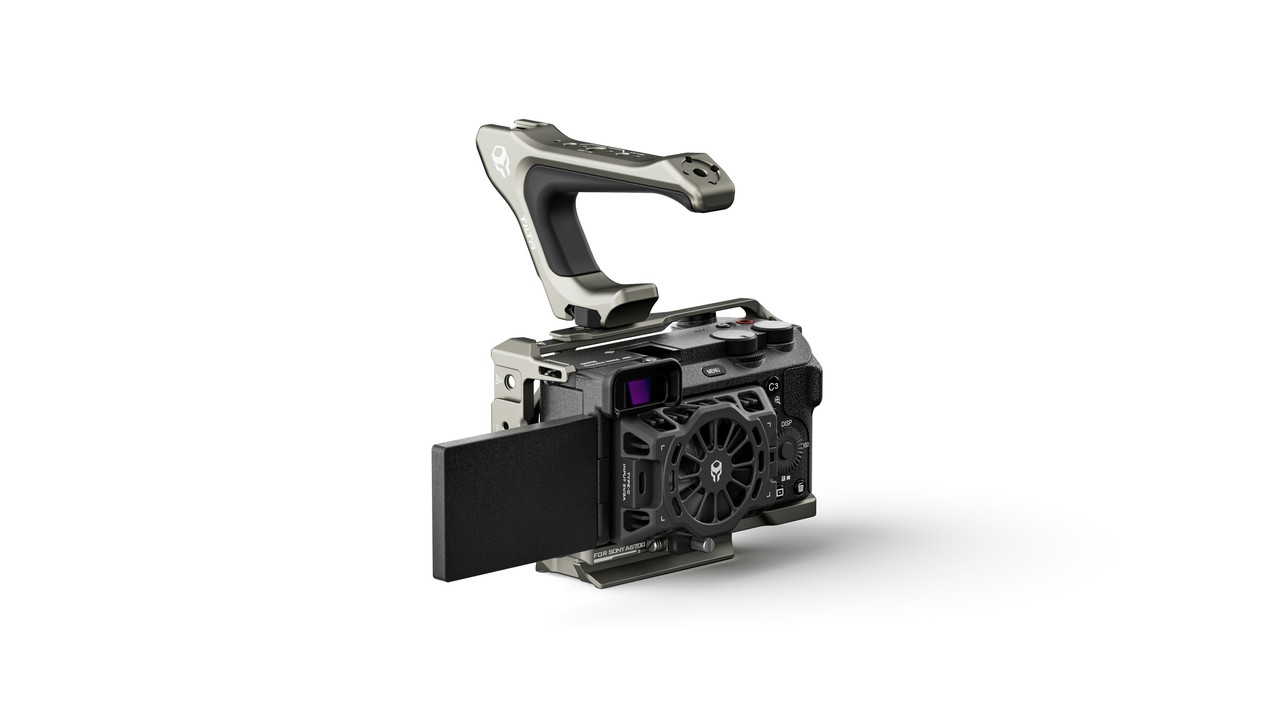 Tilta Camera Cage for Sony a6700 Lightweight Kit - Titanium Gray - 2