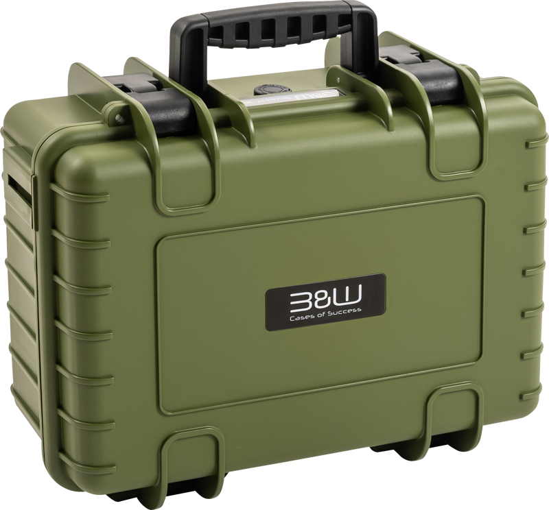 B&W Outdoor Cases BW Outdoor Cases Type 4000 / Bronze green (pre-cut foam) – för filmskapare - 2