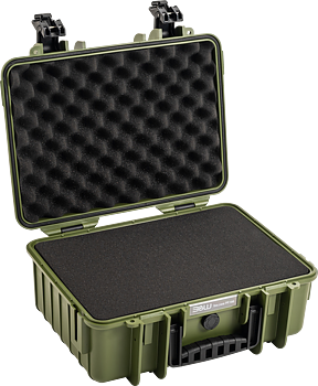 B&W Outdoor Cases BW Outdoor Cases Type 4000 / Bronze green (pre-cut foam)