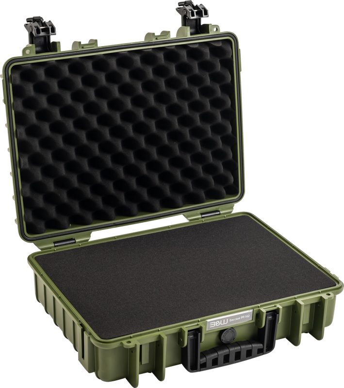 B&W Outdoor Cases BW Outdoor Cases Type 5040 / Bronze green (pre-cut foam) – för filmskapare