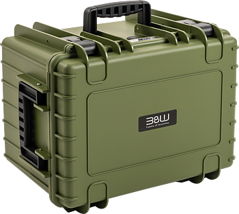 B&W Outdoor Cases BW Outdoor Cases Type 5500 / Bronze green (pre-cut foam)