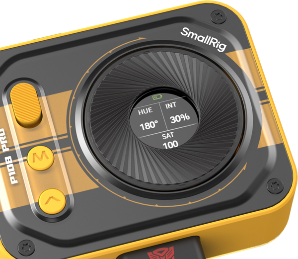 SmallRig 5511 Vibe P108 Pro mini LED Video Light “BumbleBee Edition” - 8