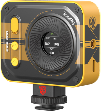 SmallRig 5511 Vibe P108 Pro mini LED Video Light “BumbleBee Edition” - 4