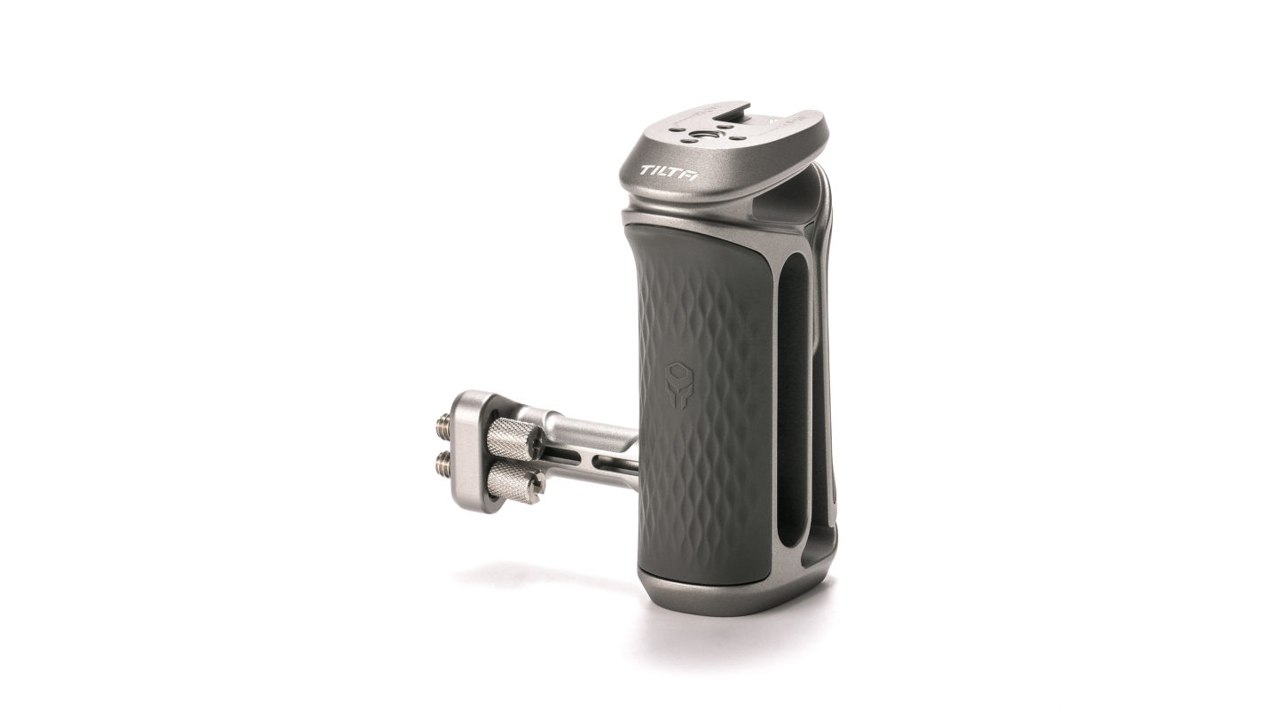 Tilta Xeno Side Handle (Dual 1/4"-20) - Titanium Gray